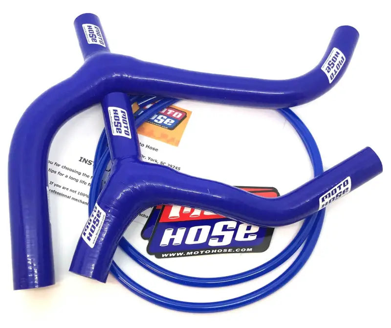 24-326YB Silicone Y Hose Kit (Blue)