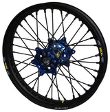 24-3283222 Pro-Wheel Wheel Rear 2.15X18 Blue Hub Blk Rim/Blk Spoke/Blk Nipple - RV and Auto Parts