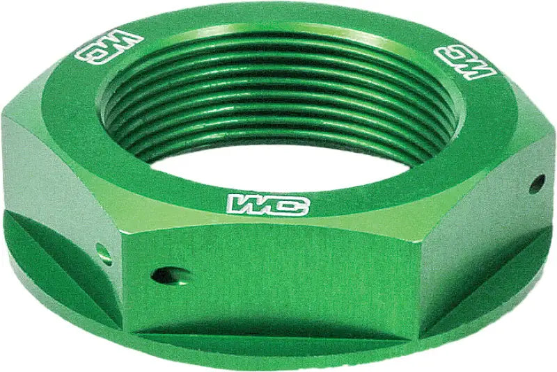 24-338 Steering Stem Nut (Green) - Head & Bolt