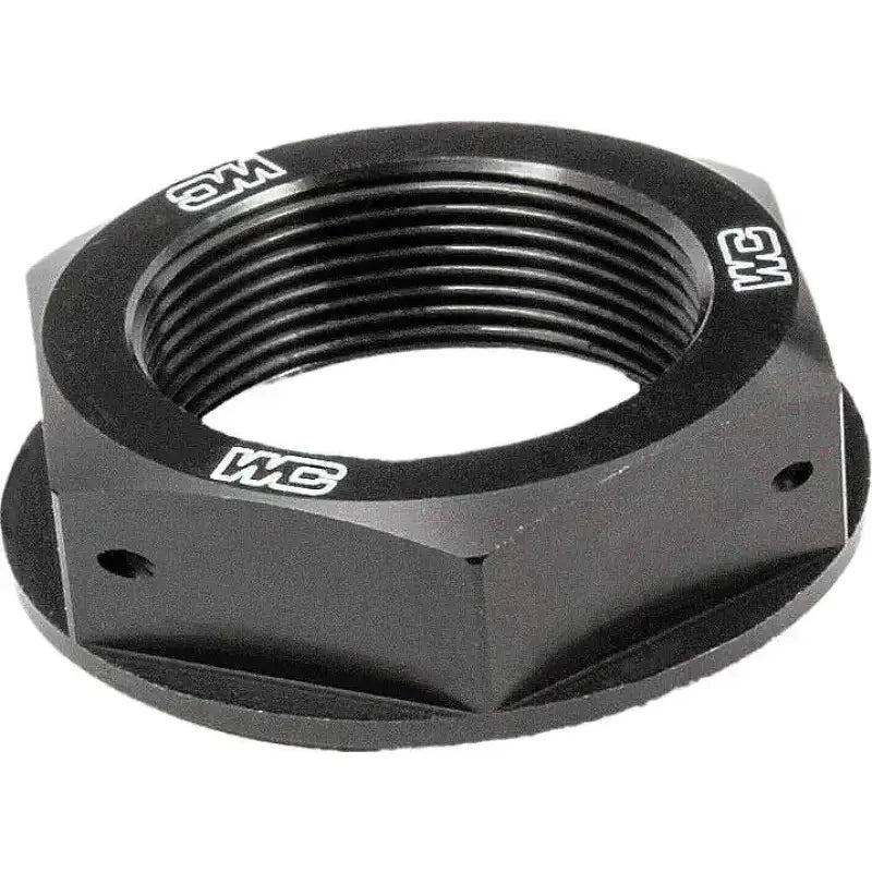 WORKS 24-385 Steering Stem Nut (Black)