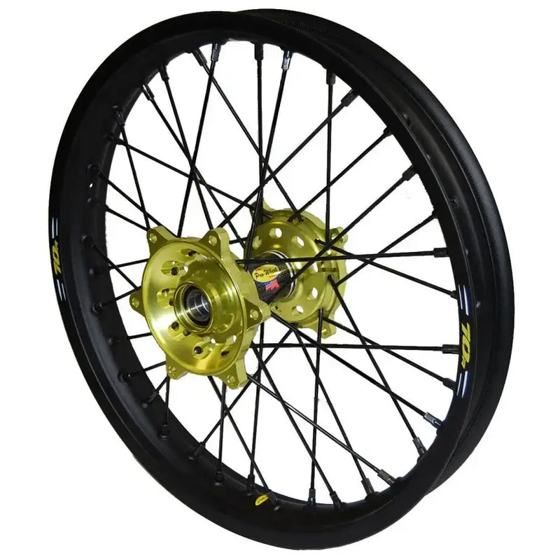 24-4582222 Pro-Wheel Wheel Rear 2.15X18 Black Hub Blk Rim/Blk Spoke/Blk Nipple - RV and Auto Parts