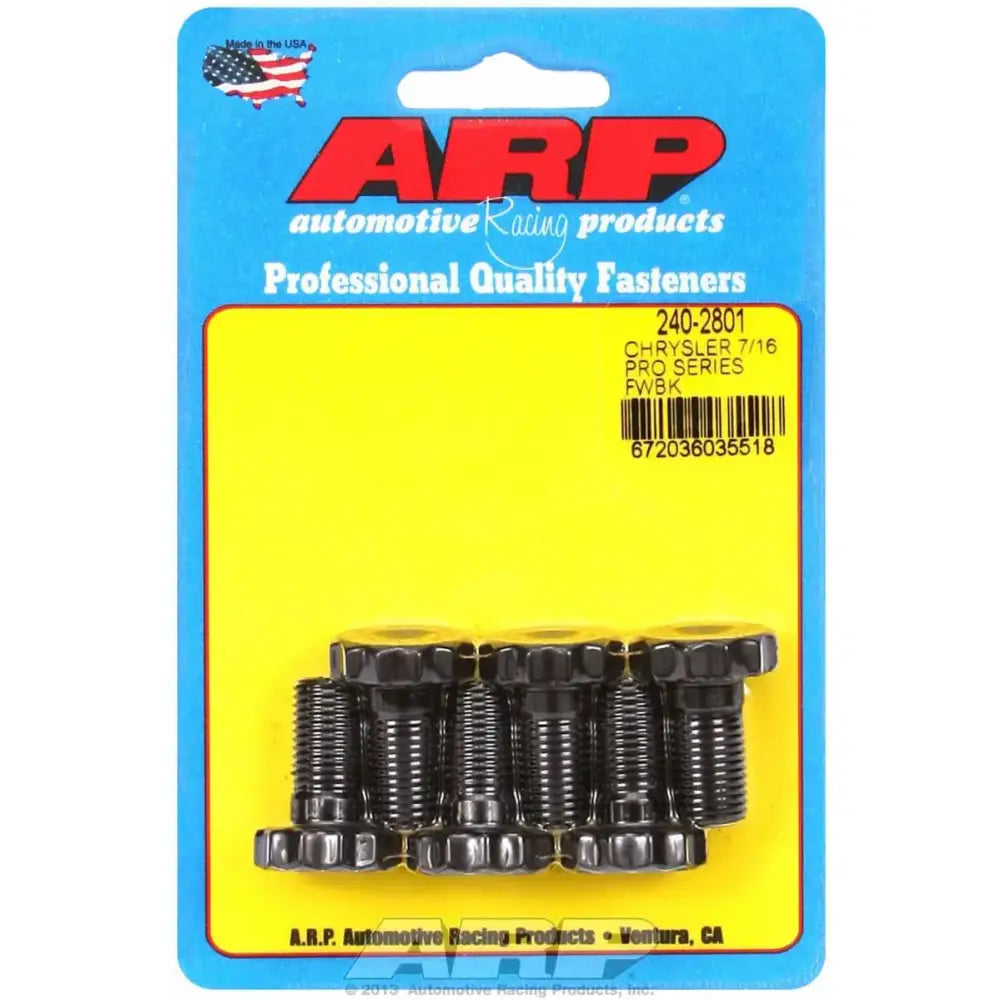 240-2801 ARP Fasteners Clutch Flywheel Bolt For Use With SL6 3.9L V6