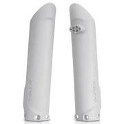 2401260002 Fork Covers White - Lower Cover Set