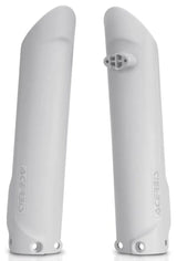 2401260002 Fork Covers White - Lower Cover Set