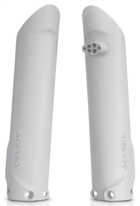 2401260002 Fork Covers White - Lower Cover Set