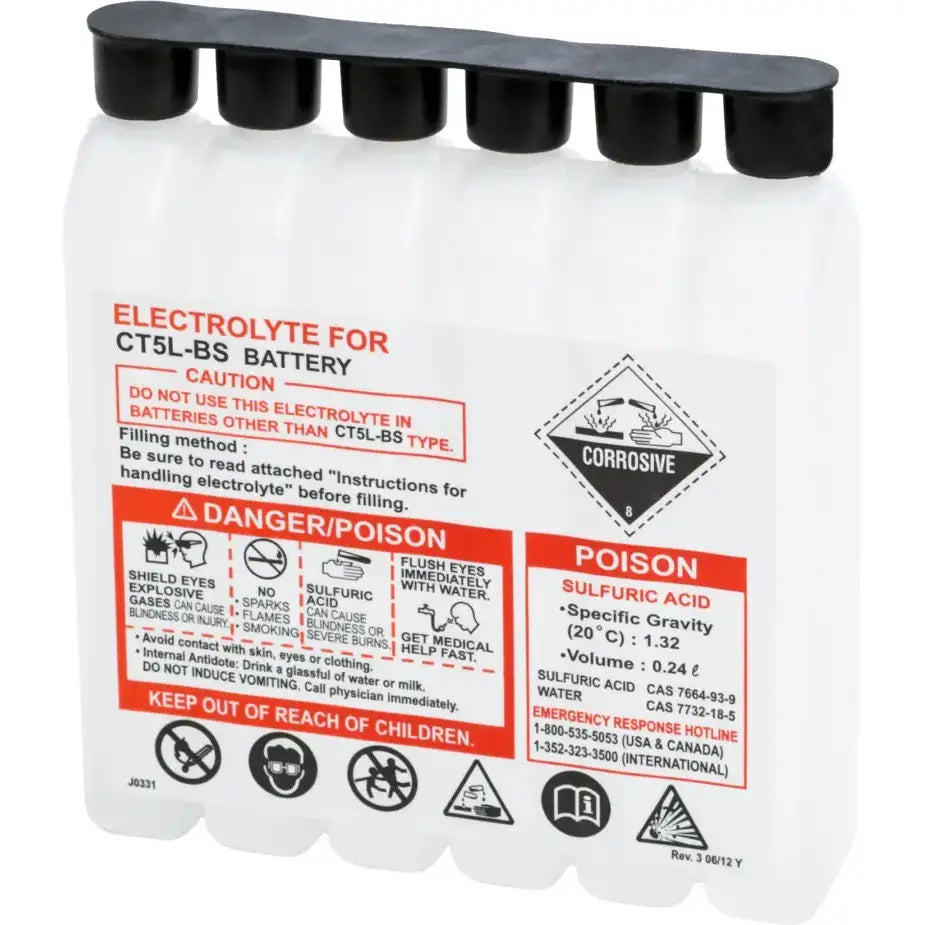 240CC CTX Sealed Battery Electrolyte Pack 240cc 