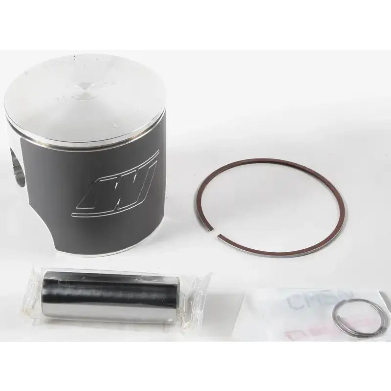 Silver and black piston with pin and ring for 2411M07650 piston M07650 S D 593 3012ka