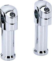 HARDDRIVE 241593 Chrome Riser Kit For 1.25" Dia W/ Separate Top Clamp