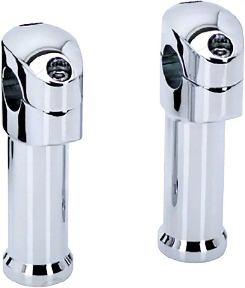 HARDDRIVE 241593 Chrome Riser Kit For 1.25" Dia W/ Separate Top Clamp