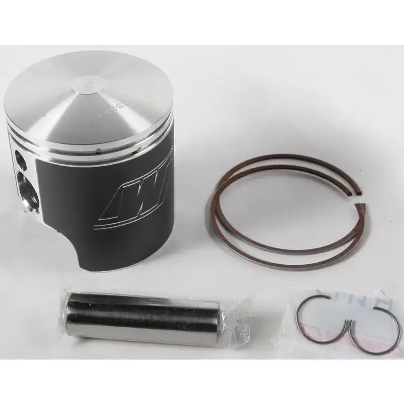 Black and silver 2417M07350 piston kit for Indy 5600SS engine with rings and wrist pin