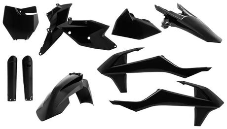 2421060001 Full Plastic Kit Black 