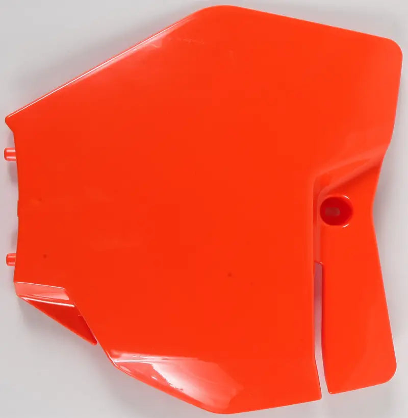 2421125226 Front Number Plate Orange