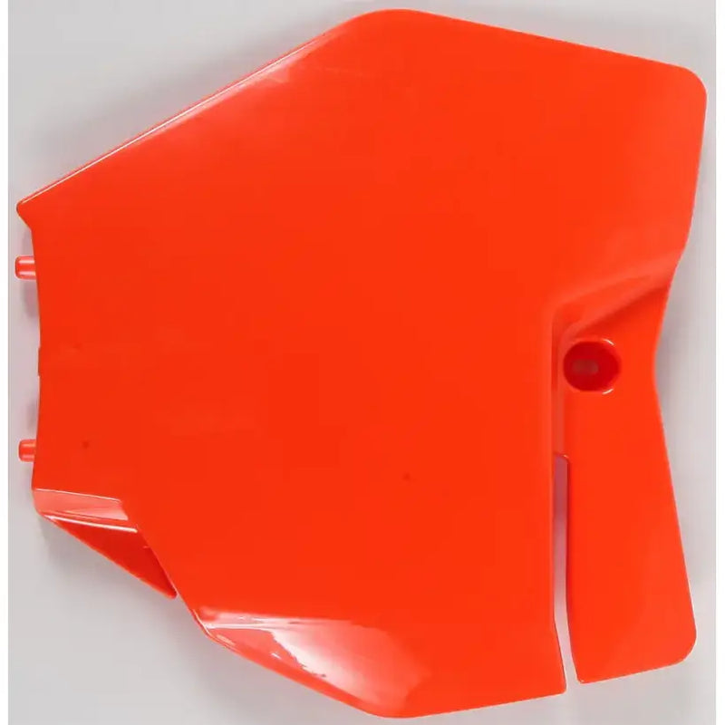 2421125226 Front Number Plate Orange