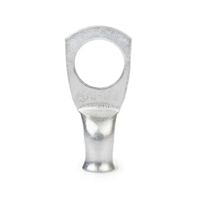 Silver-colored electrical ring terminal for wiring, part of Ancor Tinned Lug series