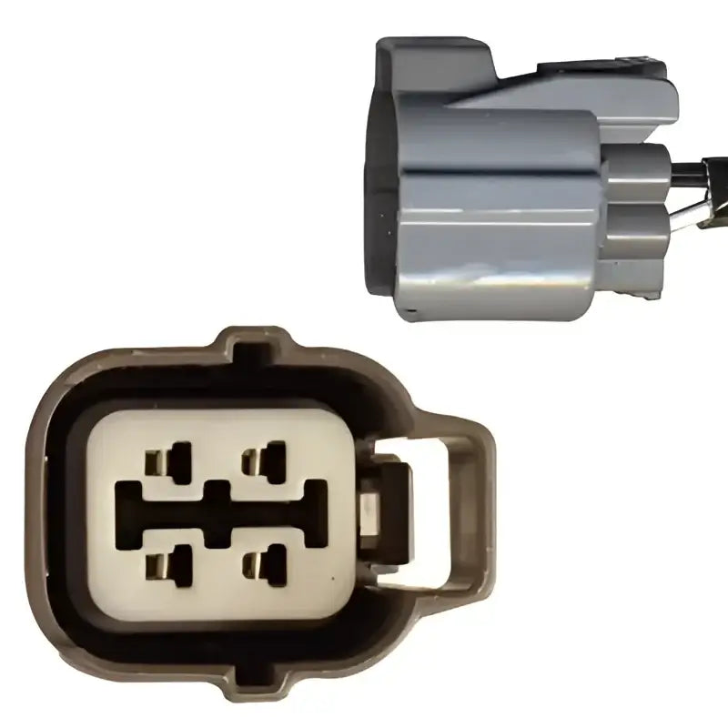 Gray plastic electrical connector for NGK Oxygen Sensor replacement mobile