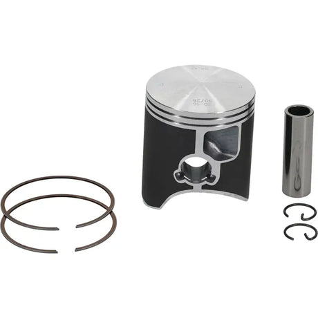 Engine piston kit with rings, pin, and clips for Ford 24384C Cast 66.37 Std Beta
