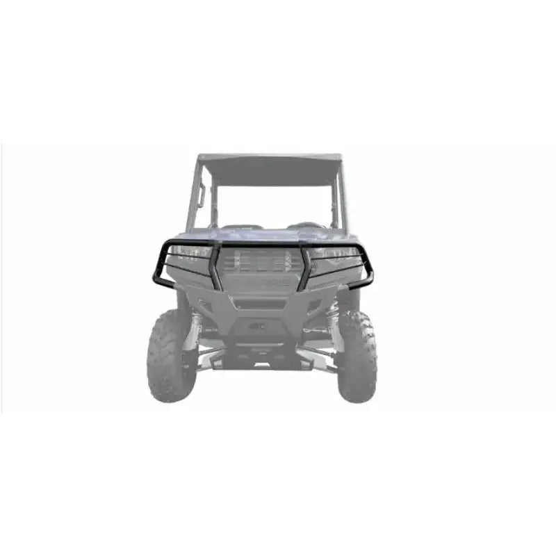Black metal front bumper guard for off-road vehicle with mounting points by Rival Powersports USA
