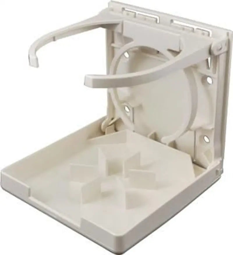 2449-7 Attwood Marine Drink Hldr-Wht Dual Ring