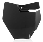 ACERBIS 2449400001 Front Number Plate Black