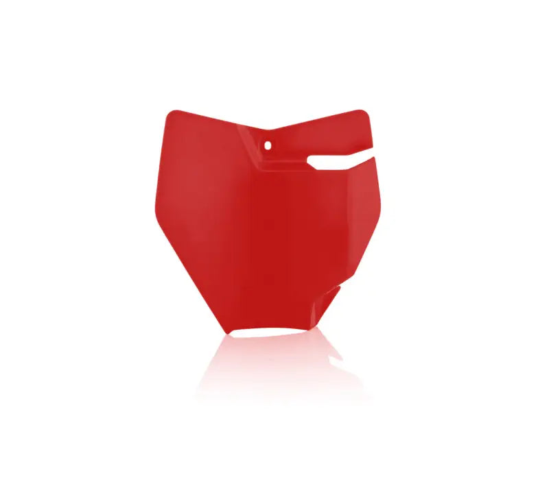 2449400004 Front Number Plate Gas/Ktm Red