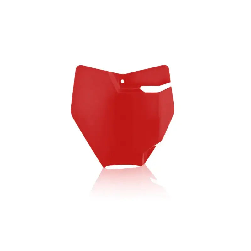 2449400004 Front Number Plate Gas/Ktm Red