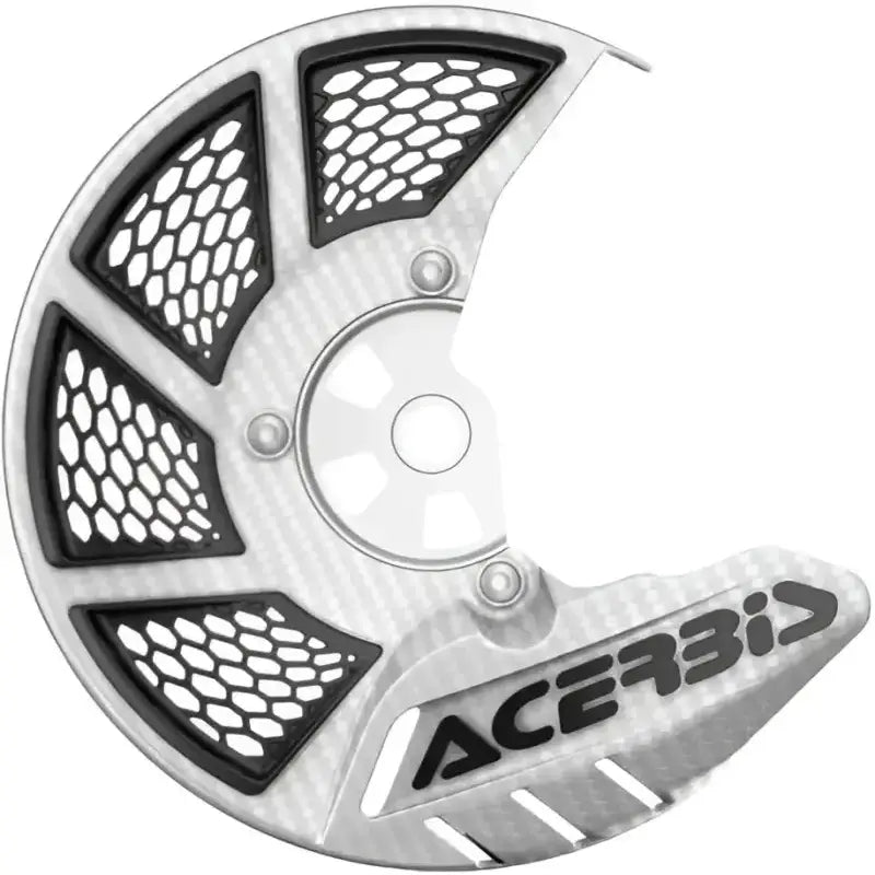 2449490002 X Brake Vented White - X-Brake Front Disc Guard