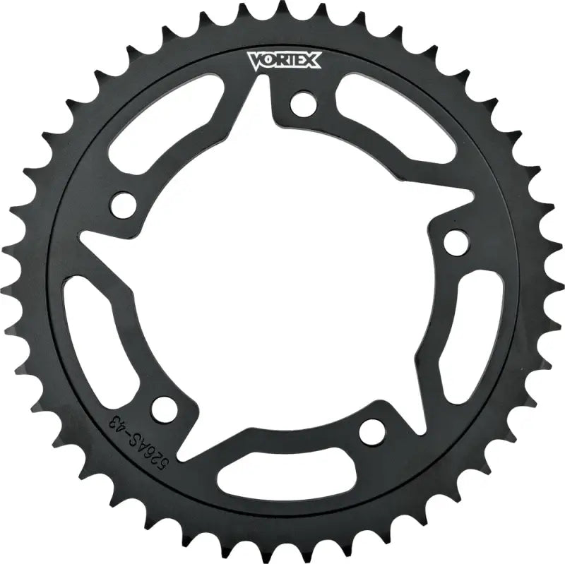 245AS-42 Rear Sprocket Steel 42t 520 Blk Hon 