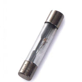 Cylindrical Wirthco AGC glass fuse with metal caps for electrical protection
