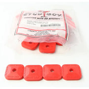 2462-P1-RED Super Lite Plus Backers Red 24/Pk - Single