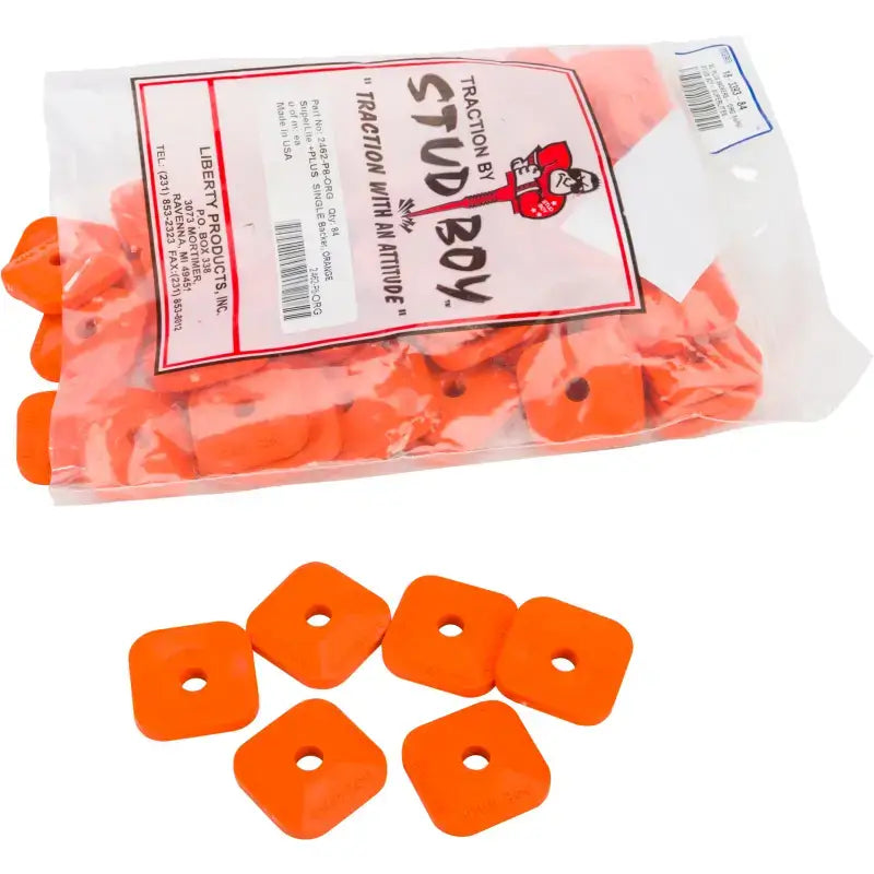 2462-P8-ORG Super Lite Plus Backers Orange 84/Pk - Single