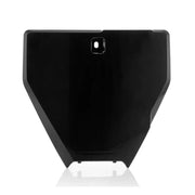 Black plastic number plate for 2462580001 Front Number Plate Black product