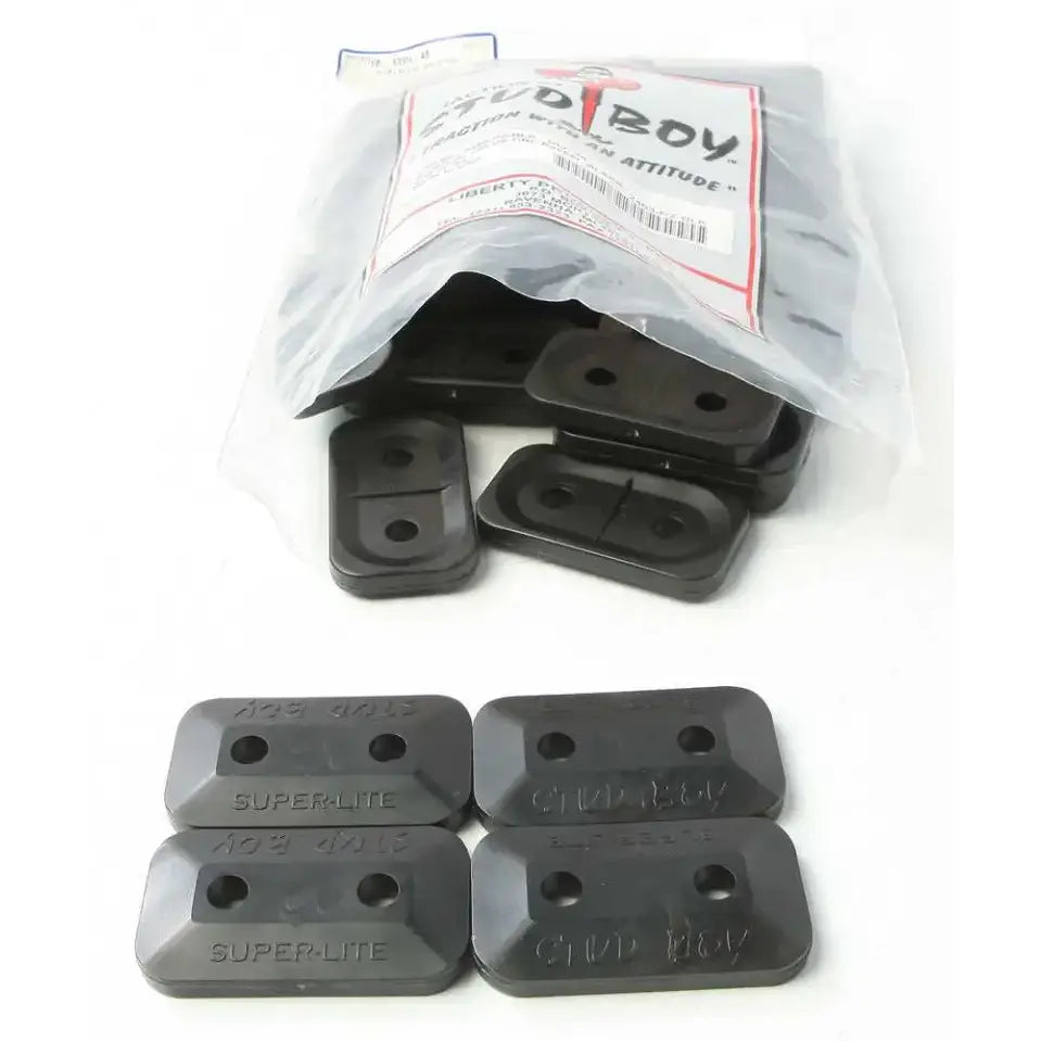 STUD BOY 2463-P2-BLK Super Lite Plus Double Black 48/Pk
