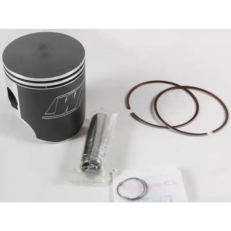 Motorcycle piston kit with dual rings and pin for 2463M07200 Piston SDI Dual Ring
