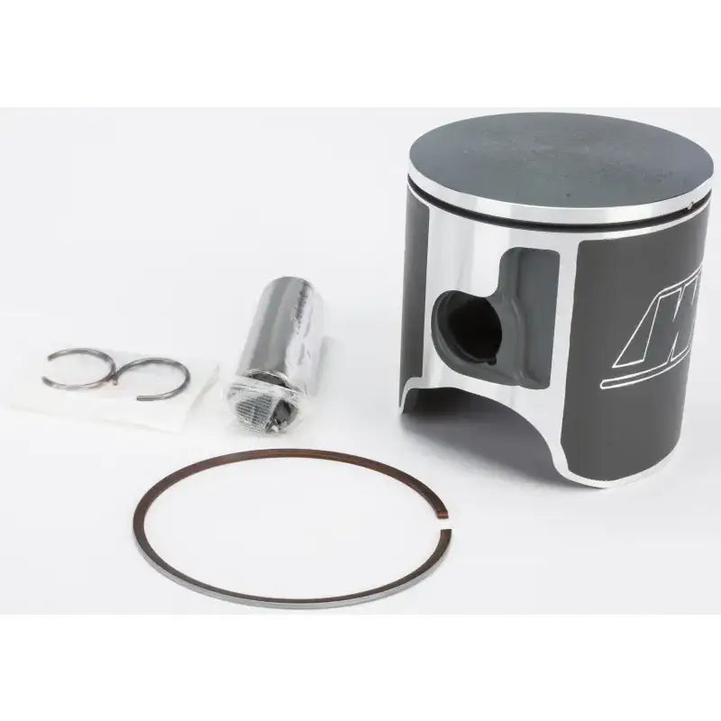 Black and silver 2465M08200 piston with single ring and pin for engine repair