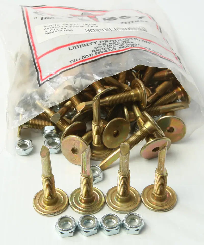 2466-P2 ASSaSSins Studs 1.625’’ 48/Pkg - Assassins Improved Drag