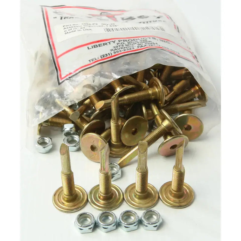 2466-P2 ASSaSSins Studs 1.625’’ 48/Pkg - Assassins Improved Drag
