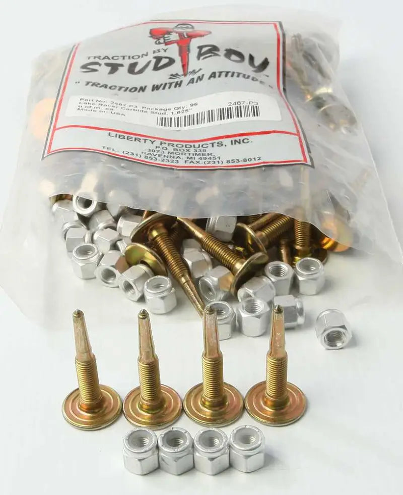 STUD BOY 2467-P3 Lake Racer Studs 1.625" 96/Pkg