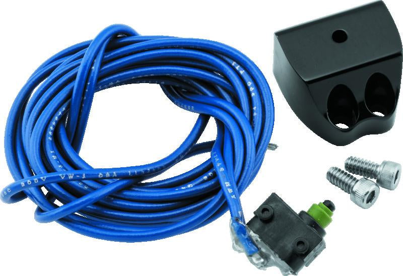 Performance Machine 0062-2612-B Performance Machine Brake Light Switch Assembly - Black Ano