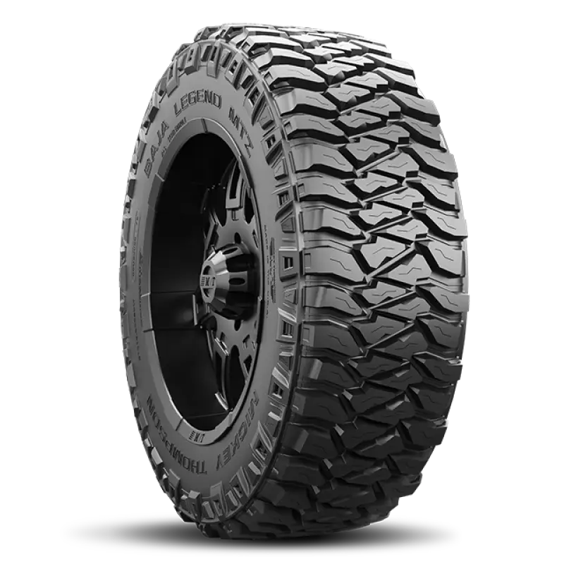 Off-road tire with aggressive tread for 247924 M.T. Street Lt295/70R17 121/118Q Baja Legend Mt