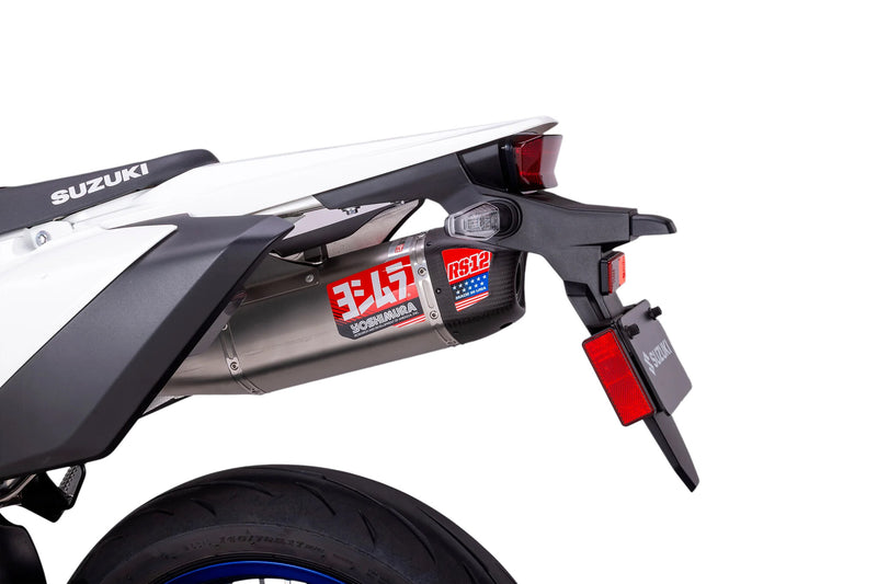 Yoshimura RS-12 Slip On Exhaust 116612S521 - Street RS-12 WF SS-SS-CF