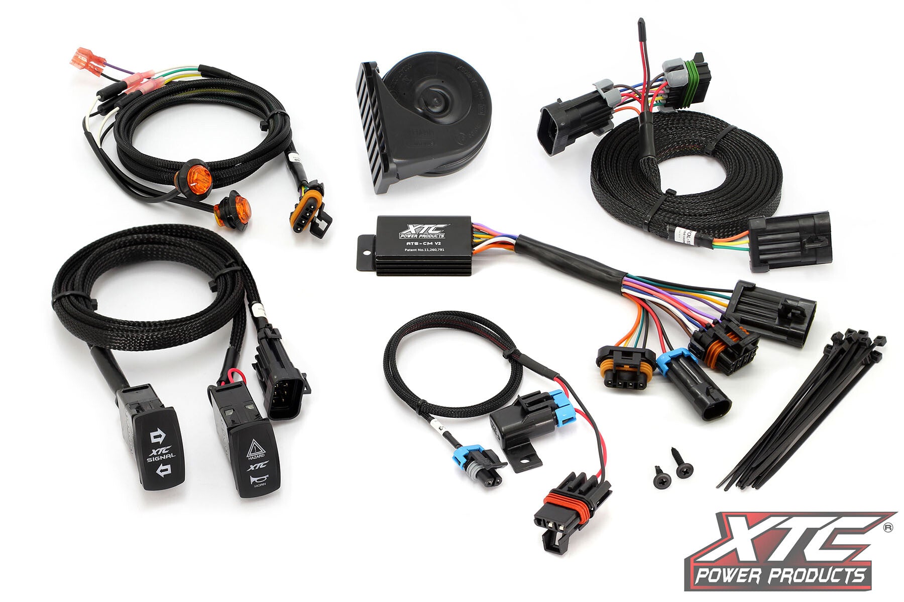 XTC Power Products Auto Turn Signal KIT W Illumination ATS-POL-M10-DRL - Front Drl Lights