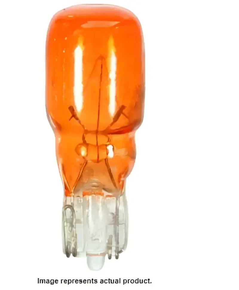 24NA Wagner Miniature Bulb for automotive lighting, durable orange bulb.