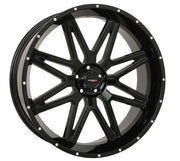 24S3-7155 System 3 St7 Wheel 24X9 5+4 (0Mm) 5/4.5 Gloss Black - RV and Auto Parts