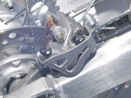 25-014 Works Alum Rear Caliper Guard Cr/Crf