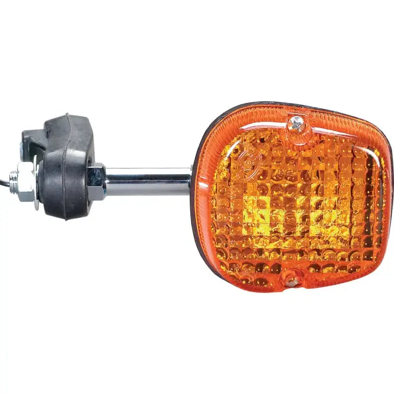 Amber turn signal assembly for K&S 25-1173 Rear Right motorcycle turn signal