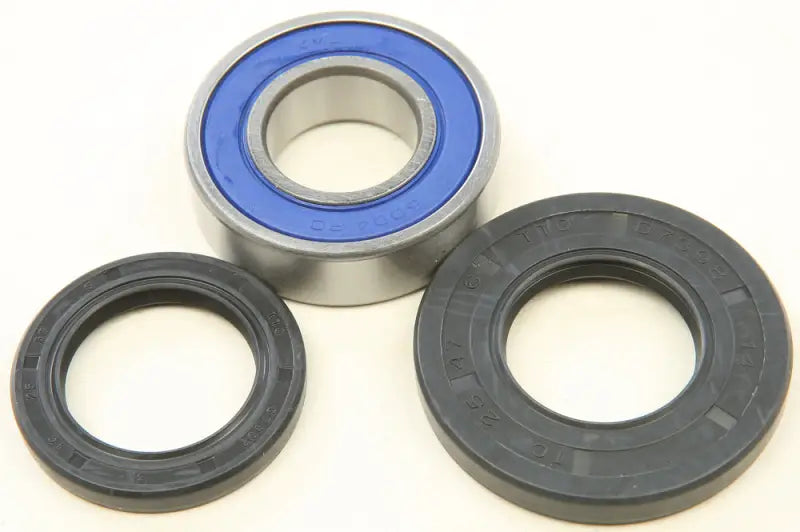 Lower steering bearing kit with wheel bearing and seals for easy steering repair