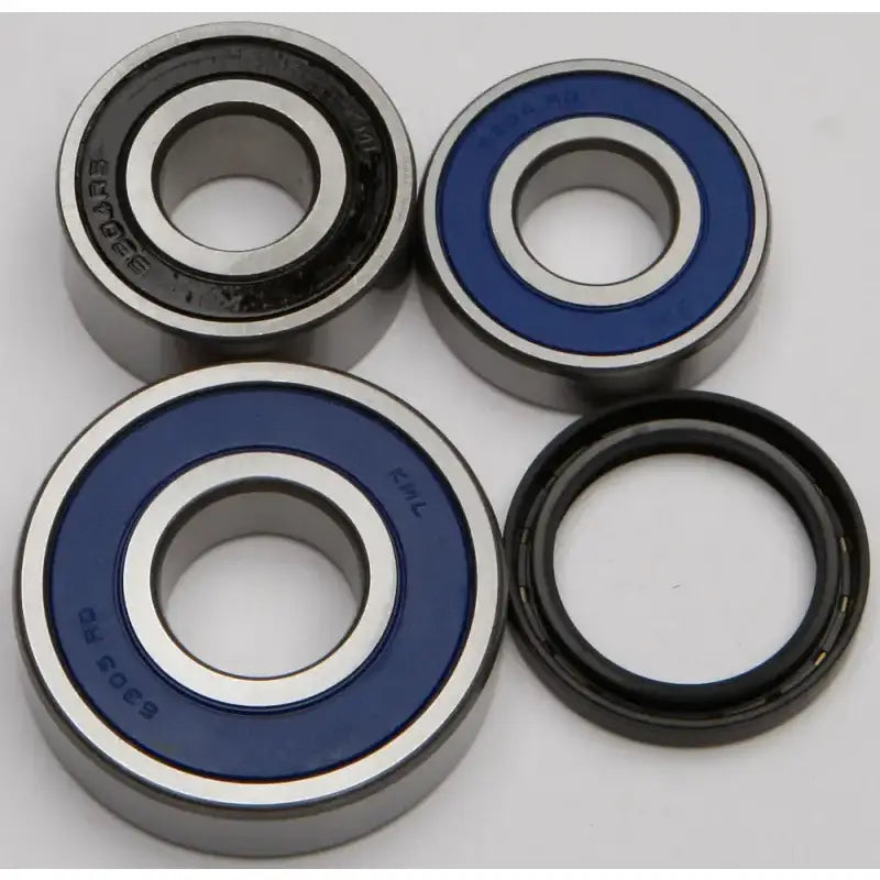 Four mechanical components.