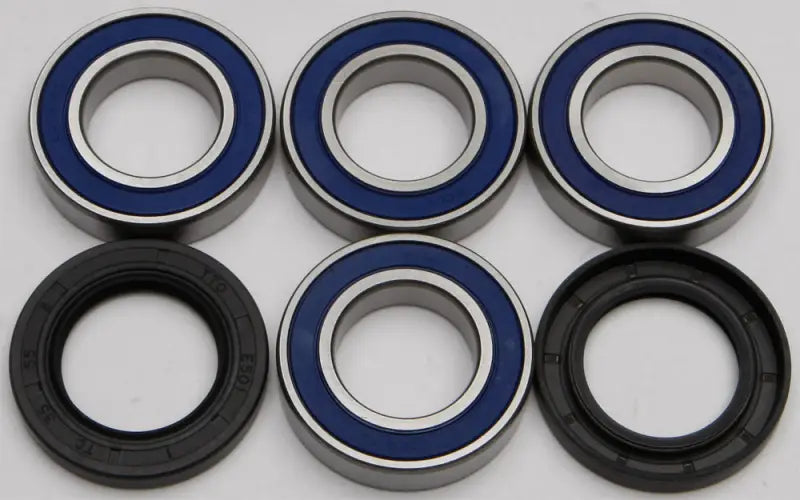 Automotive wheel bearing kit with balls wheel bearing and seals for smooth rides