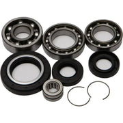 Front differential bearing and seal kit with bearings, seals, and clips for RV parts