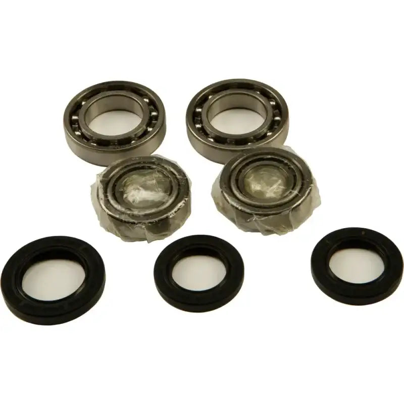 Metal ball bearings and rubber seals from the 25-2015 Front Differential Seal Kit for RV parts & accessories